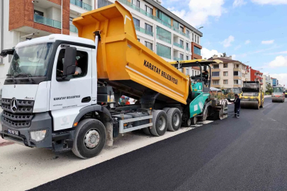 Karatay’da yeni sezonun ulaşım yatırımları sürüyor
