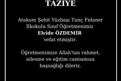 Samsun’da sınıf öğretmeni kansere yenik düştü
