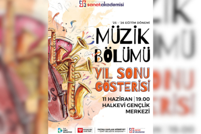 Sanat Akademisi’nde yıl sonu coşkusu sahneye taşınıyor