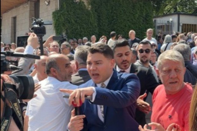 TBMM önünde Kılıçdaroğlu ve Özel destekçileri arasında gerginlik