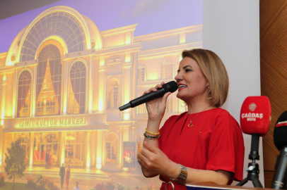 Fatma Kaplan Hürriyet Opera ve Kültür Merkezi’ni tanıttı