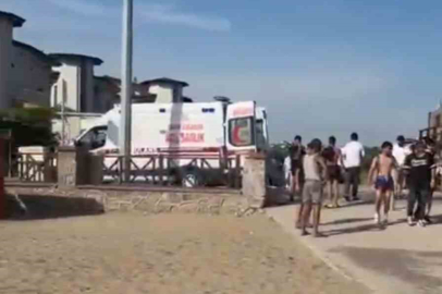 Serinlemek için girdiği denizde boğuldu, kardeşi hastaneye kaldırıldı